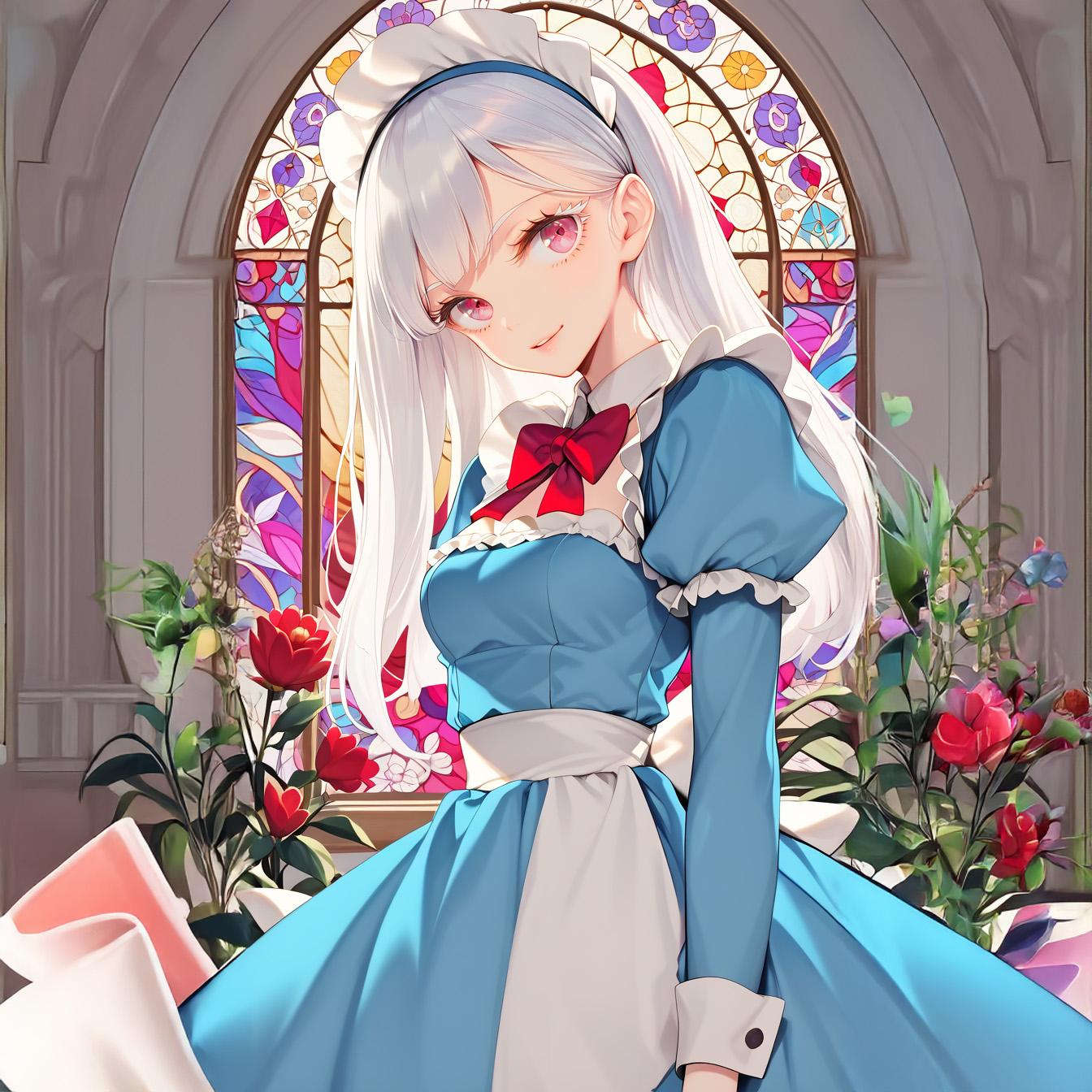 「ご主人、アリス？メイドですって」 | の人気AIイラスト・グラビア