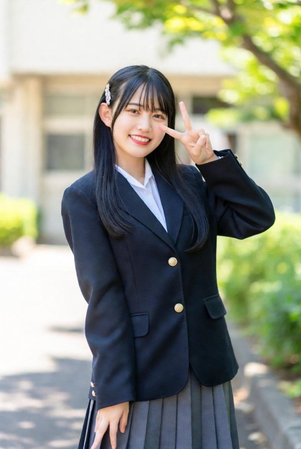 制服→ヌード
