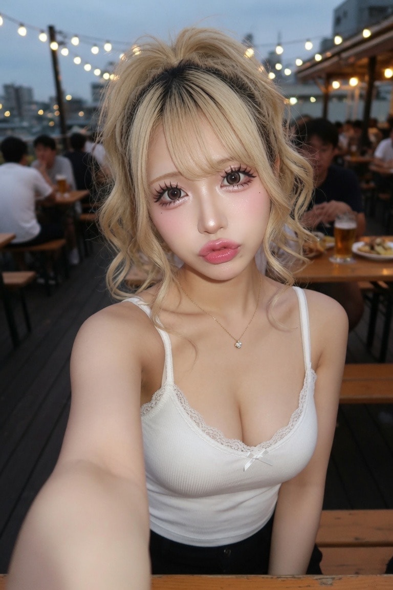 ビアガーデンギャル