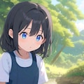 河原でエッチな本を見つけて読んじゃう小さな女の子 6枚目