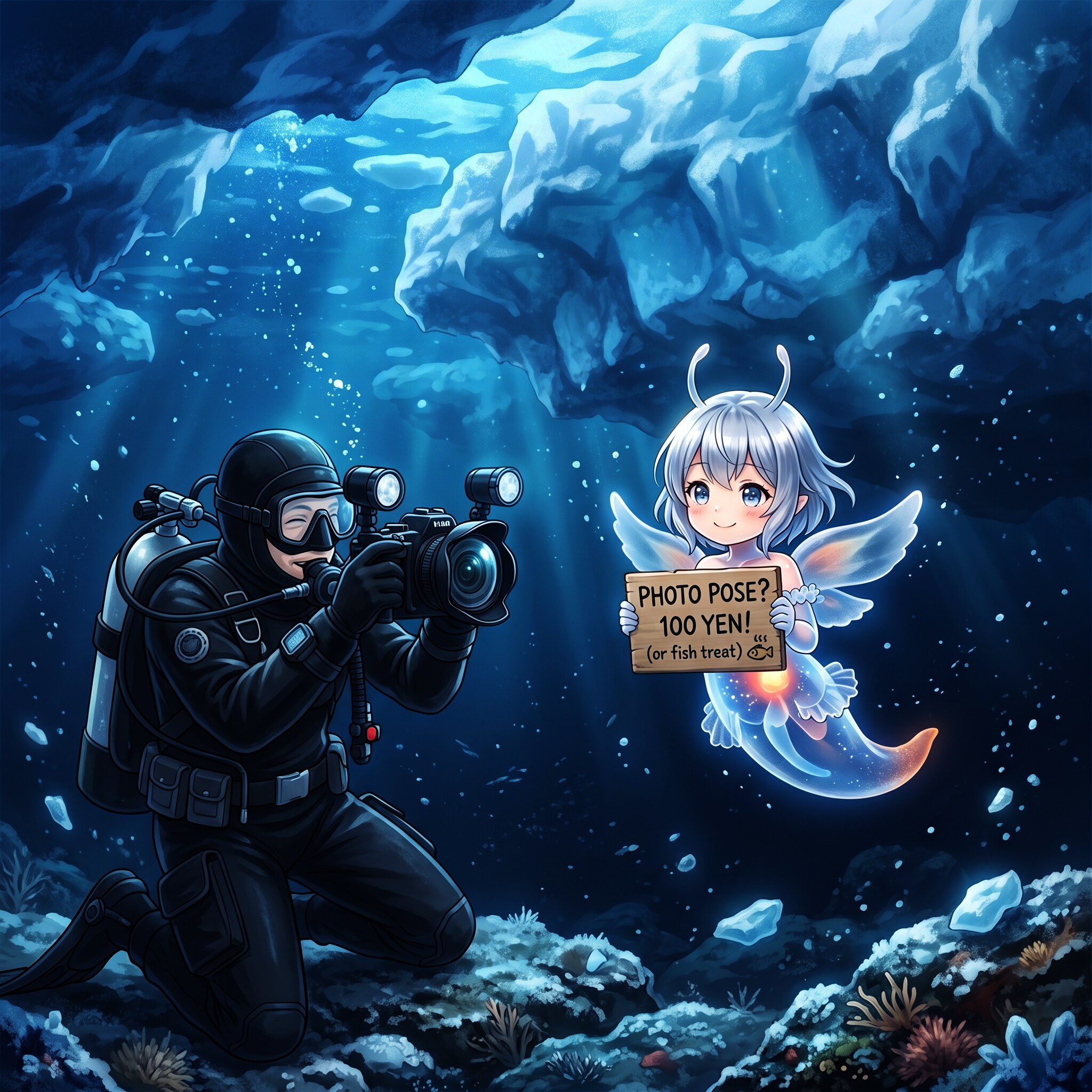 流氷の堕天使 | の人気AIイラスト・グラビア