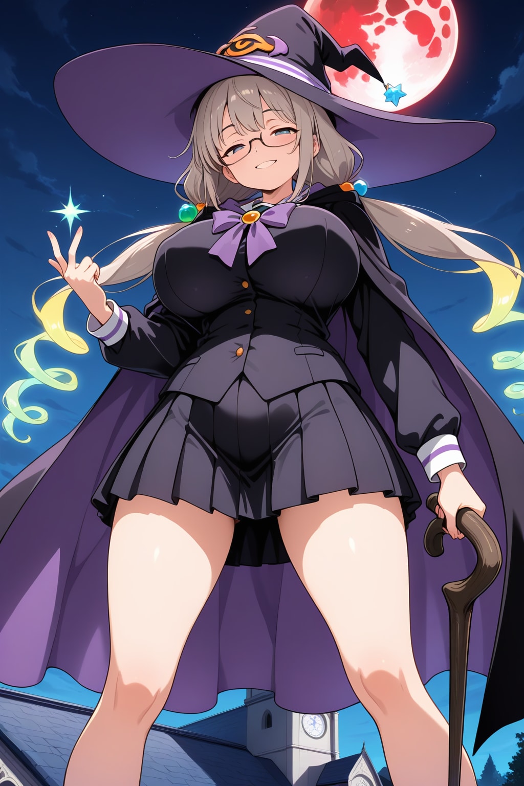 今ならでっかい魔法が使える気がするの❤️ | の人気AIイラスト・グラビア