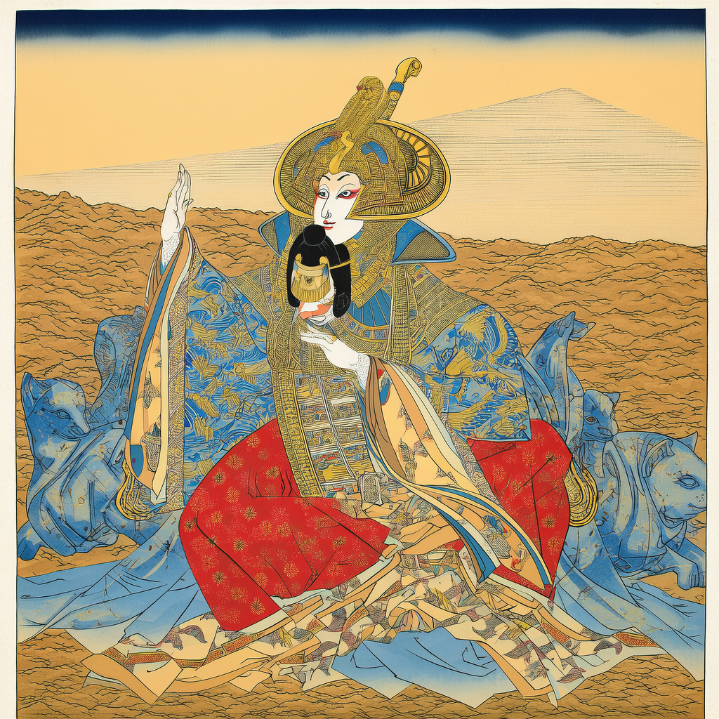 埃及には 紅蓮尾羽虎 という王がいたらしい | の人気AIイラスト・グラビア