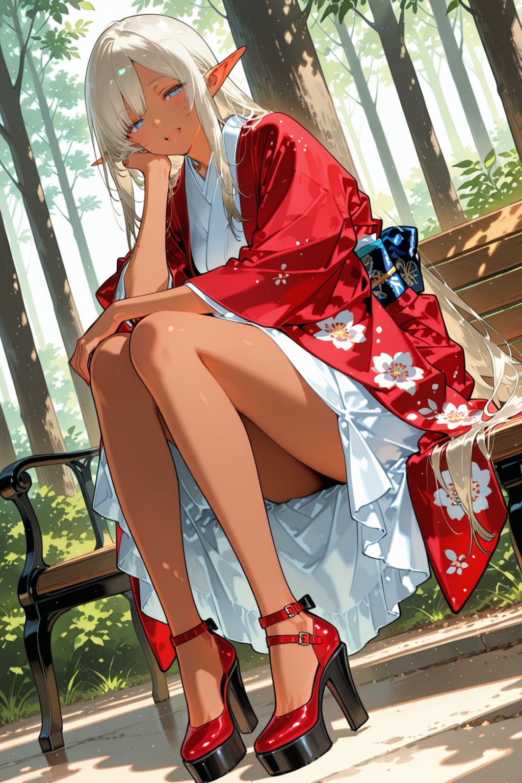 ダークエルフお姉さん