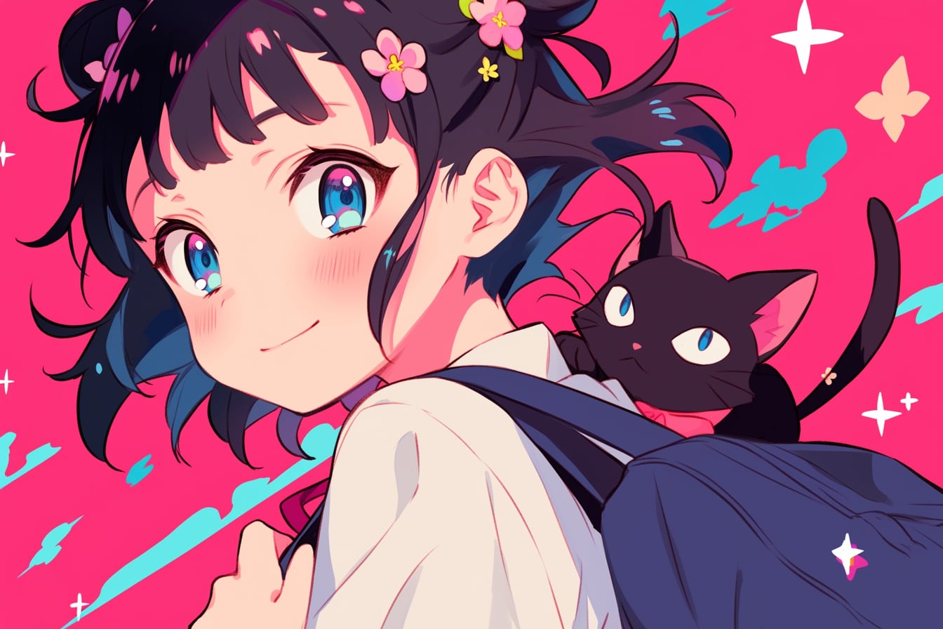 猫🐈とおだんごちゃん🍡✨196