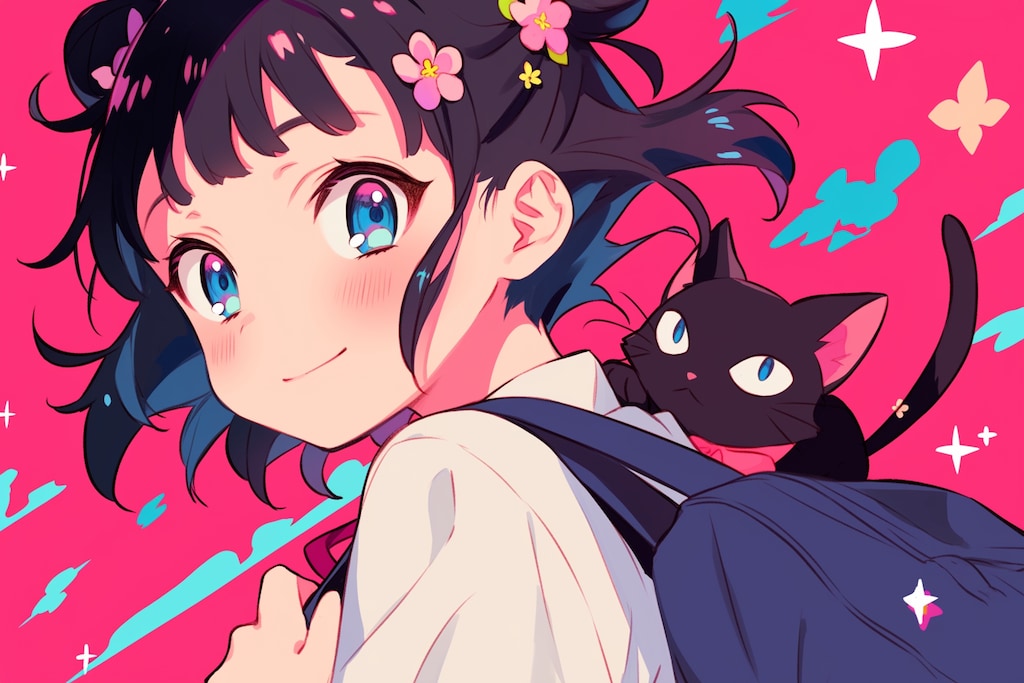 猫🐈とおだんごちゃん🍡✨196