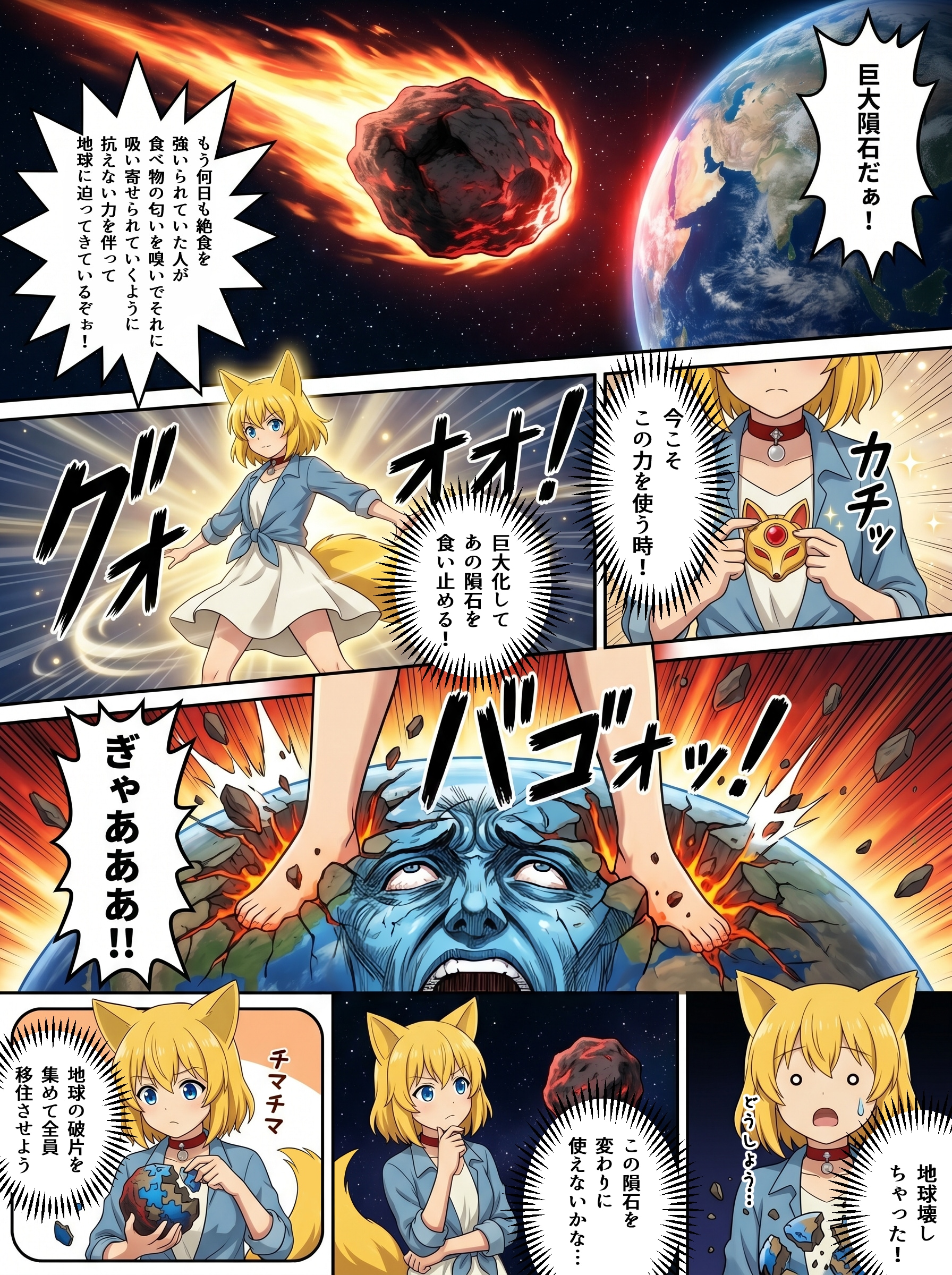 壊して創る大宇宙の法則を体現するキツネ | の人気AIイラスト・グラビア