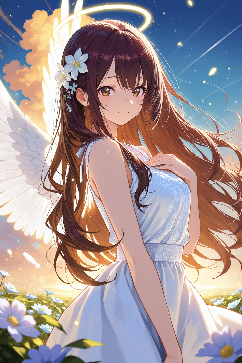 天使さん頑張ります