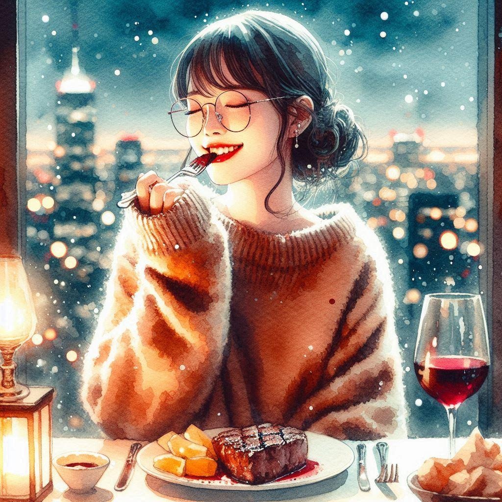 めし、笑顔、酒