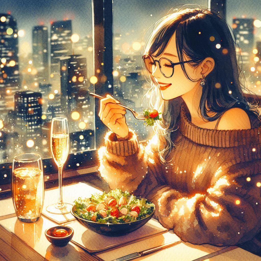 めし、笑顔、酒