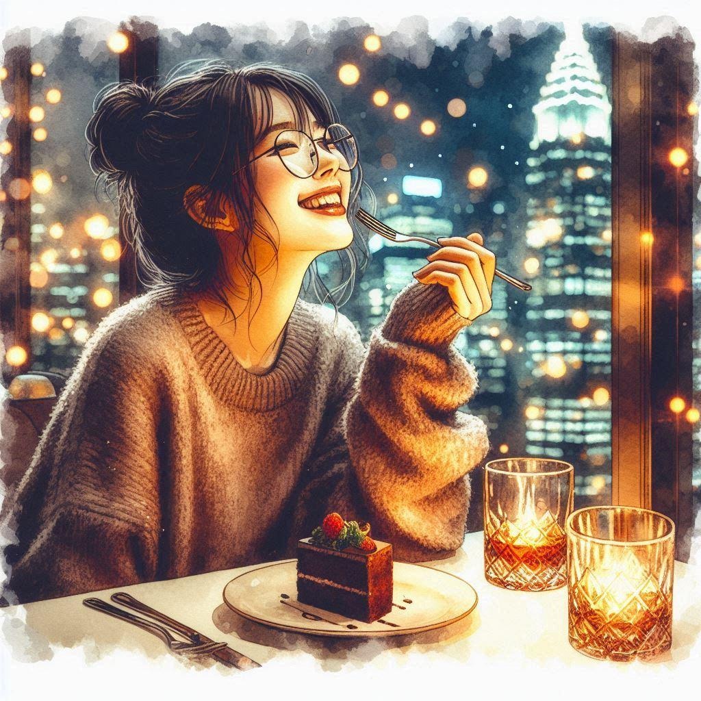 めし、笑顔、酒