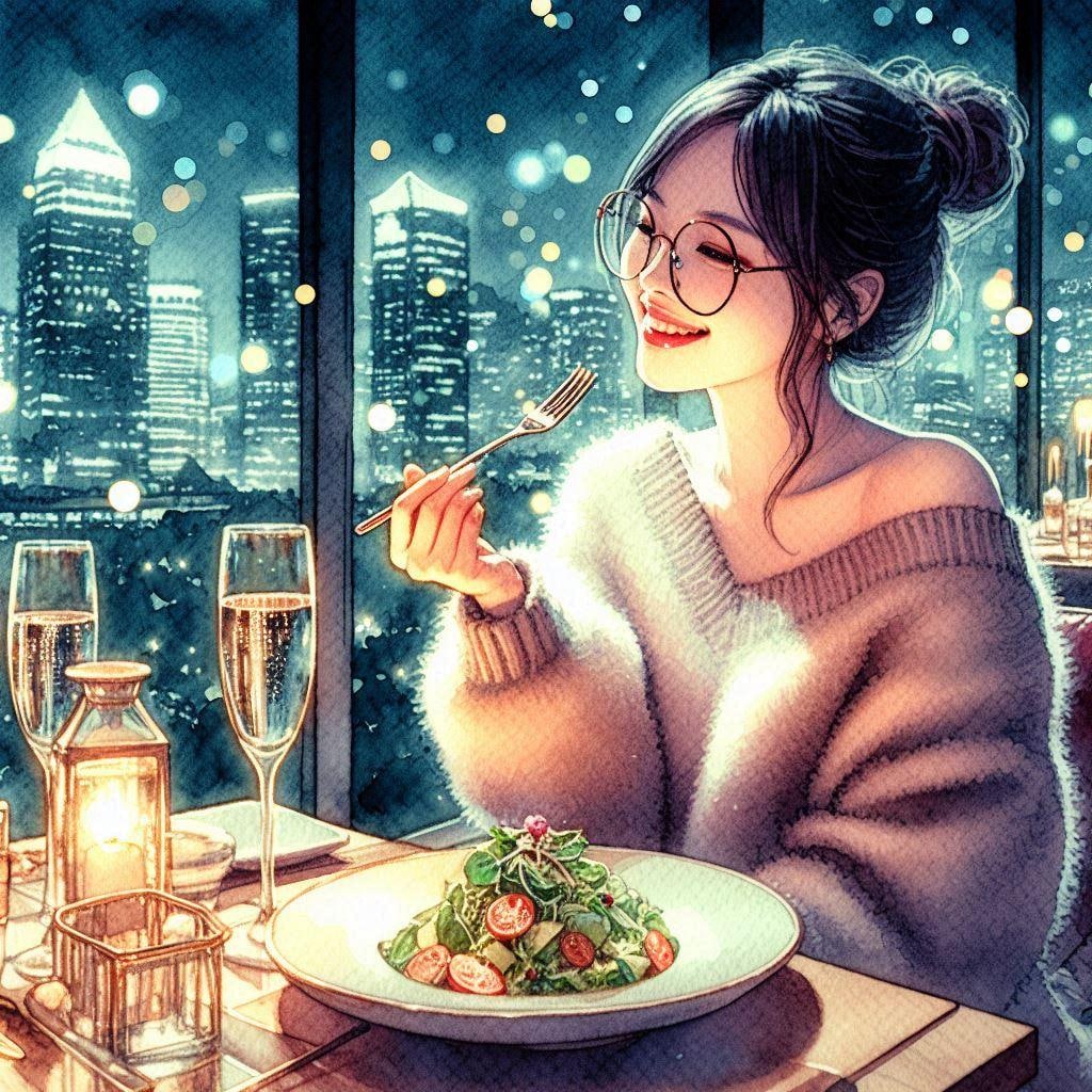 めし、笑顔、酒