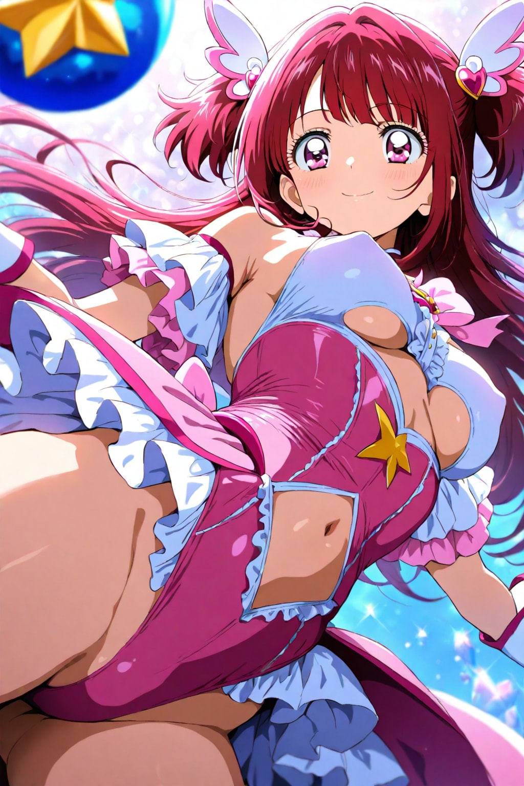 レオタード魔法少女