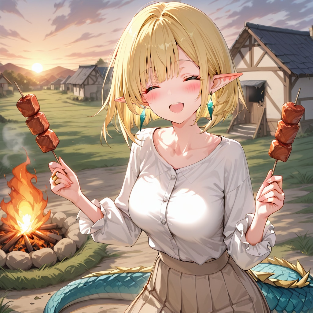 焼き鳥ならぬ焼き竜