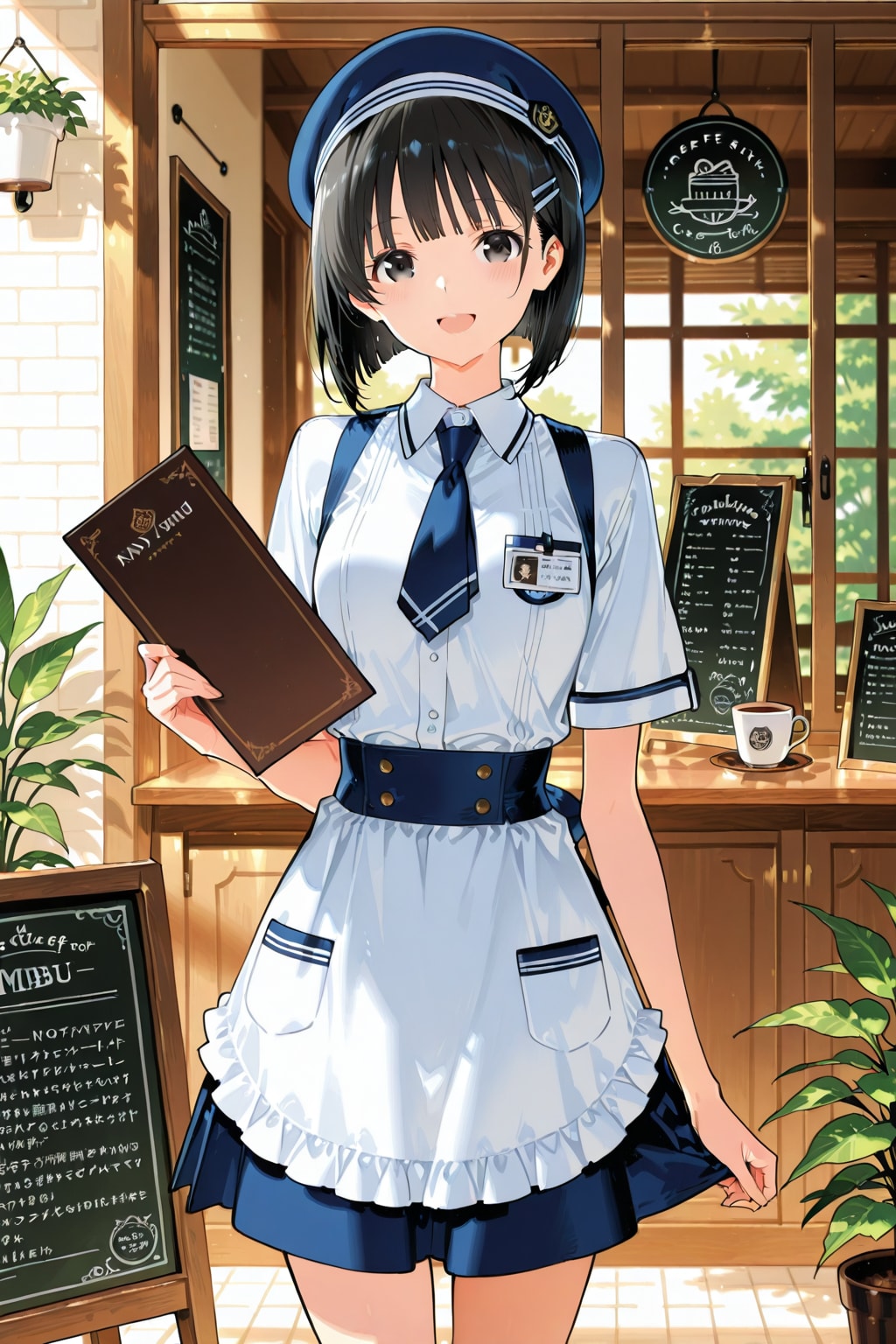 妹ちゃん✨カフェへようこそ‼️🥰☕️✨３０２ | の人気AIイラスト・グラビア
