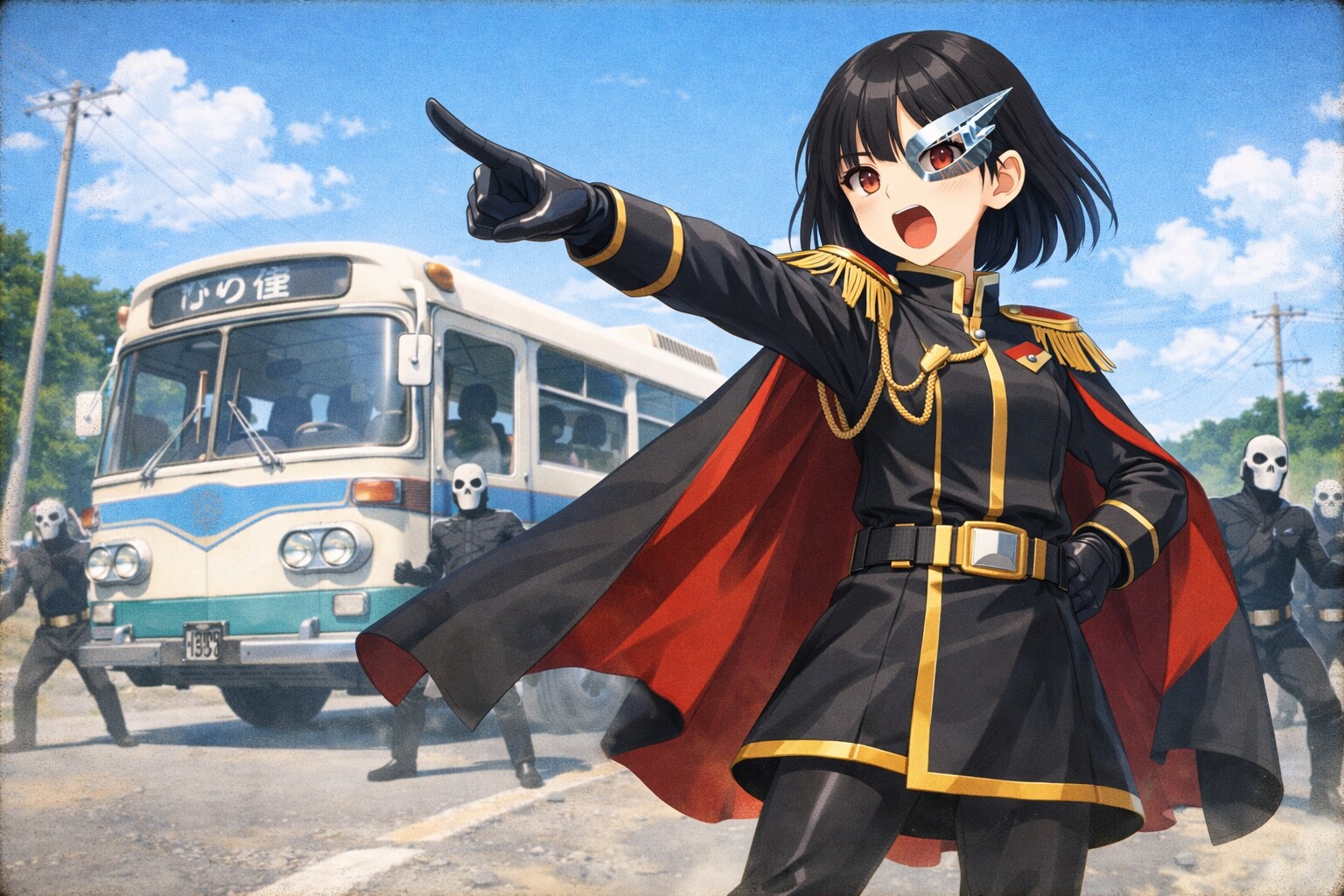 悪そうなことをしている悪役幹部の女の子 | の人気AIイラスト・グラビア