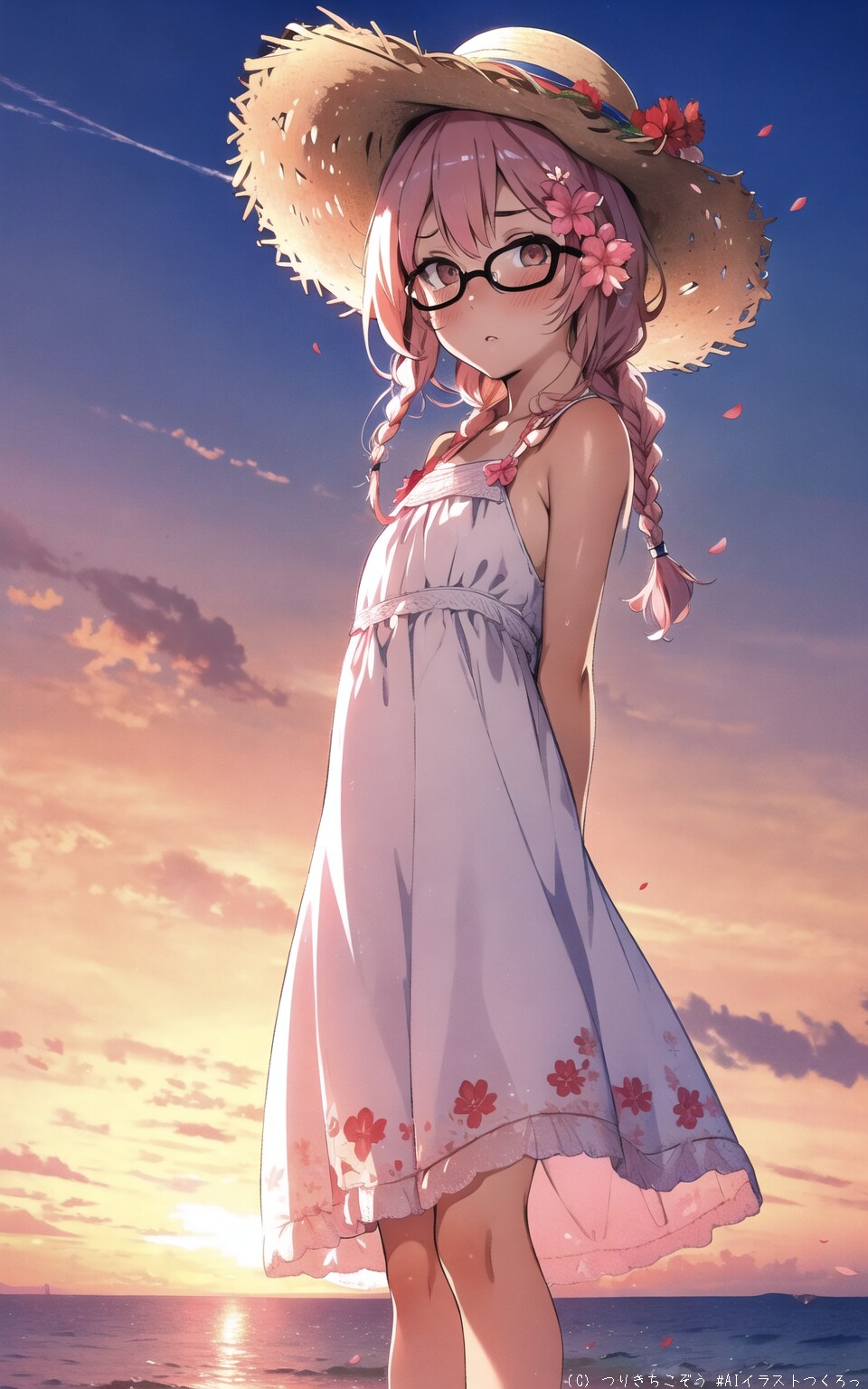 夕焼け空と男の娘〜おとこの娘、ケント