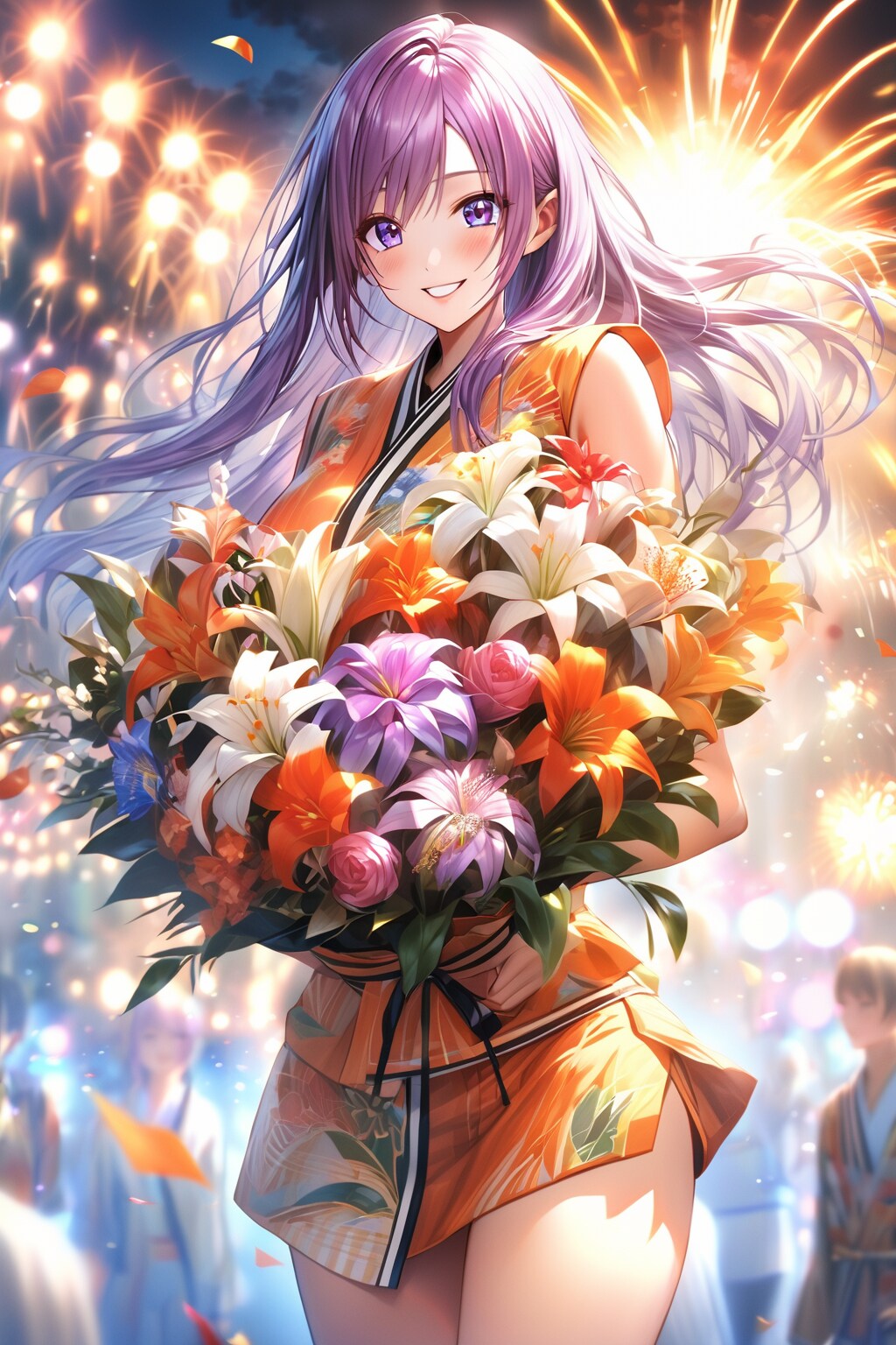 ツルヒメ(お祝い花束)