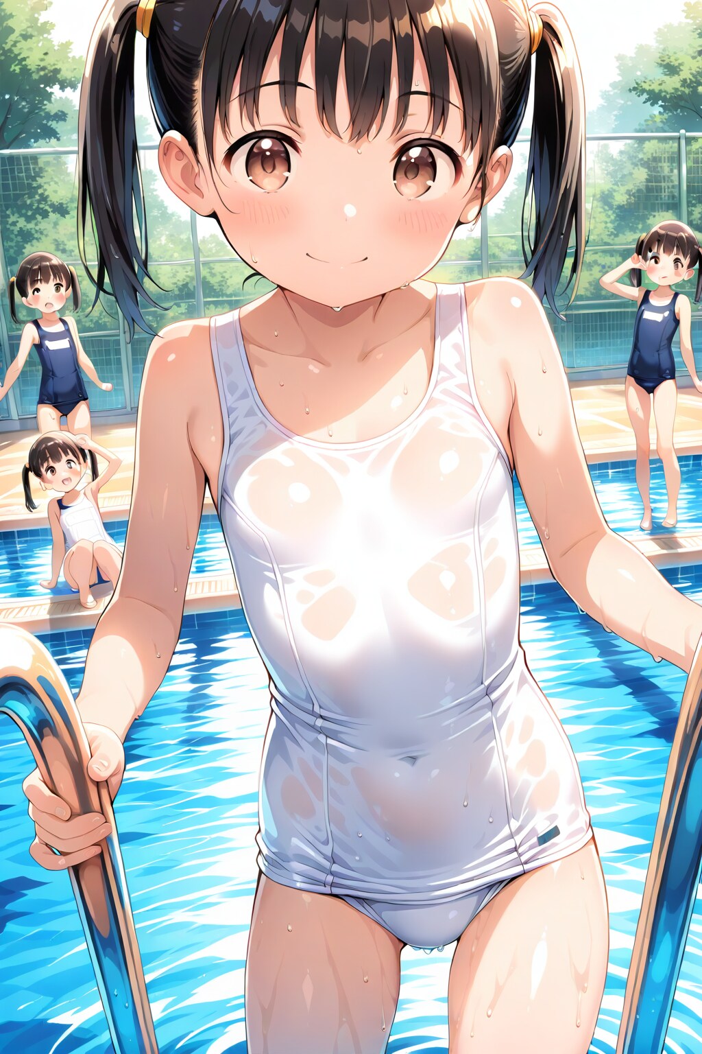 スク水美少女
