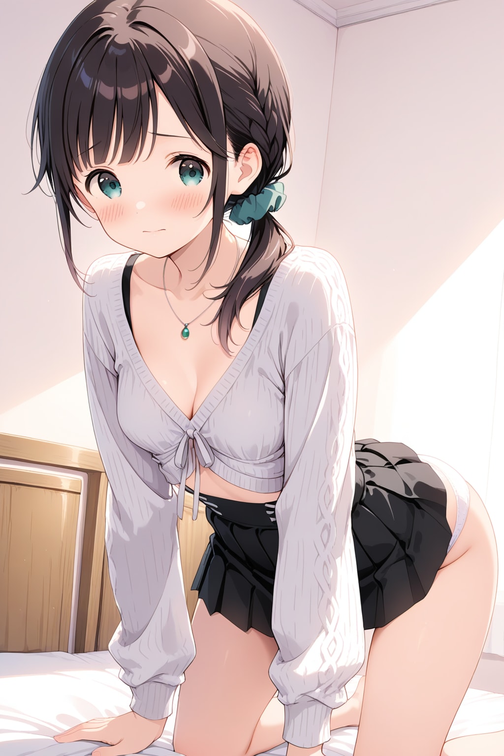 かまってもらえなえくて拗ねるまなか