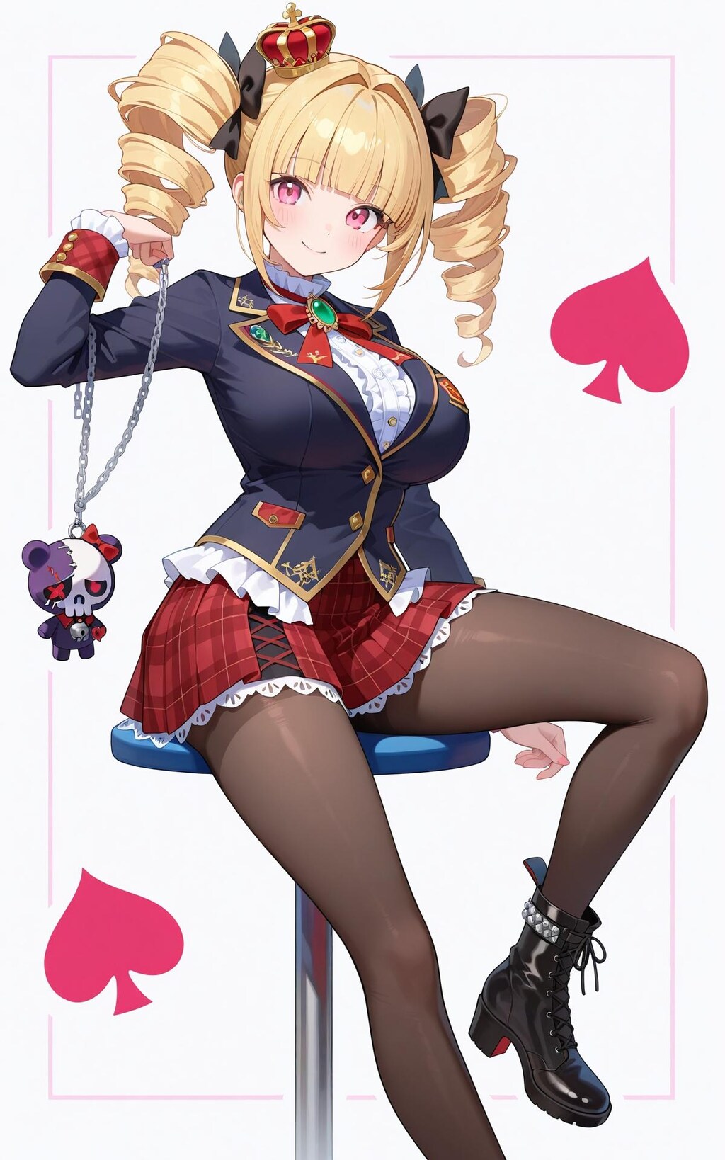 ロックお嬢様コーデ