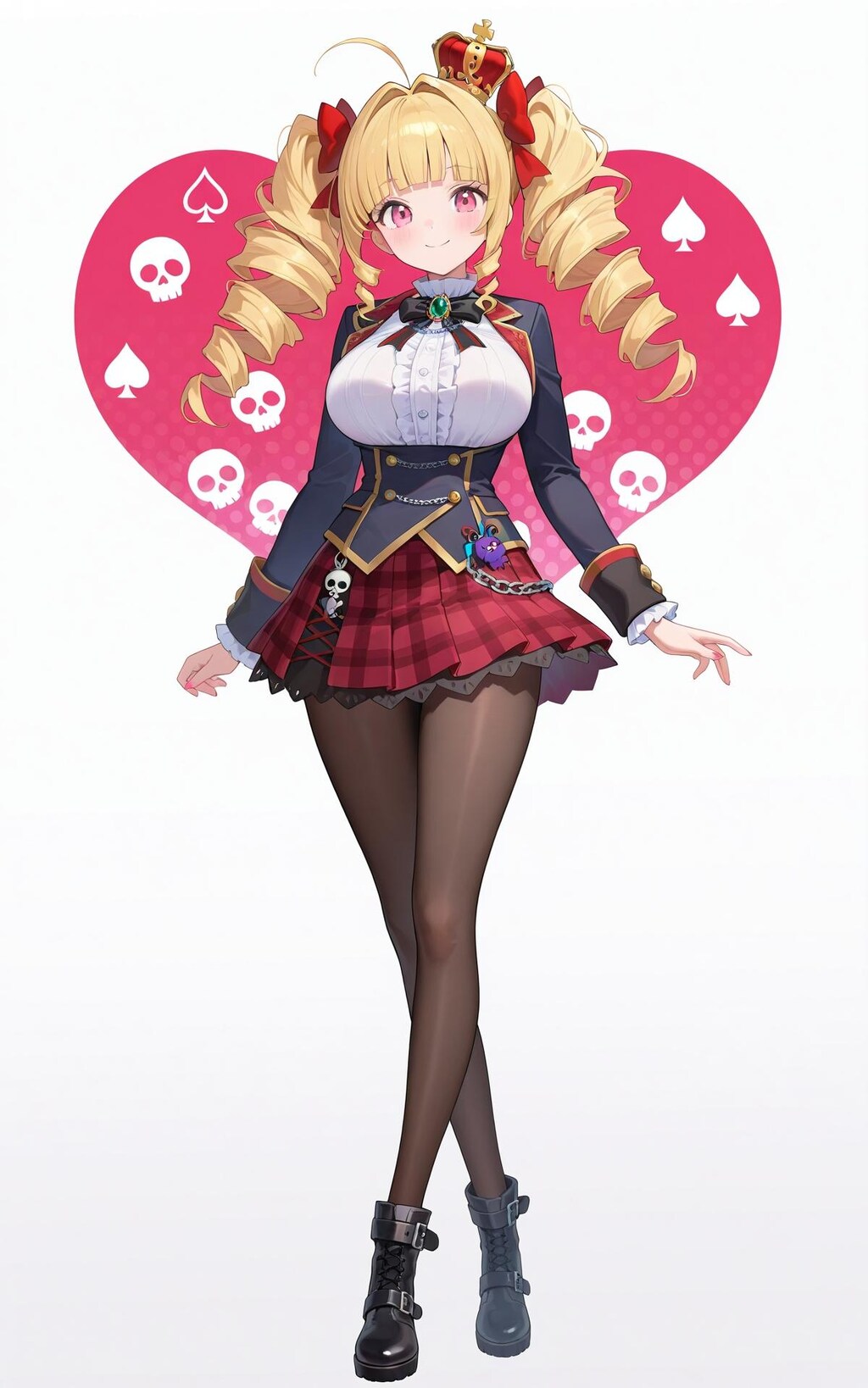 ロックお嬢様コーデ