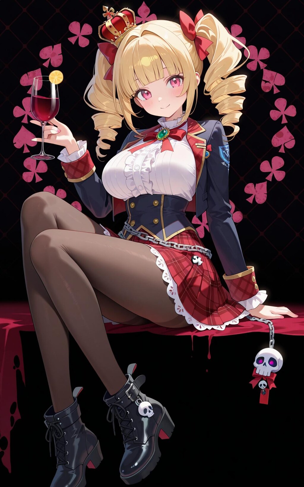 ロックお嬢様コーデ