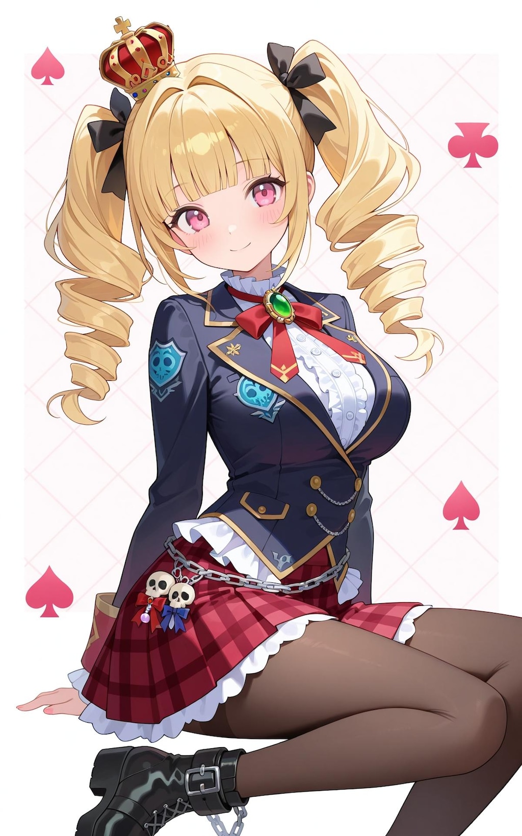 ロックお嬢様コーデ