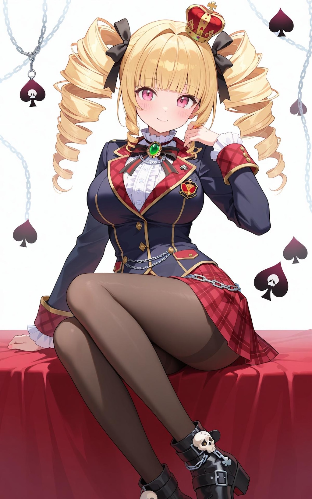 ロックお嬢様コーデ