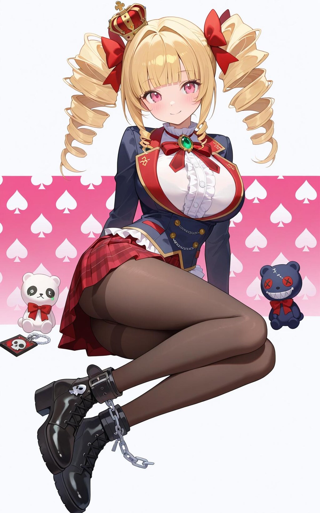 ロックお嬢様コーデ