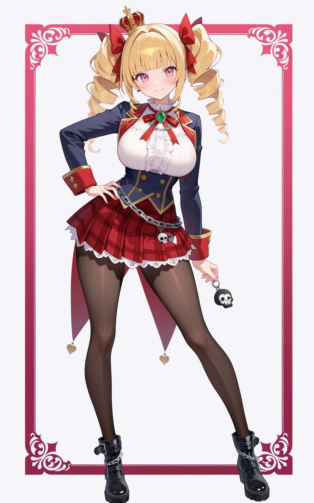 ロックお嬢様コーデ