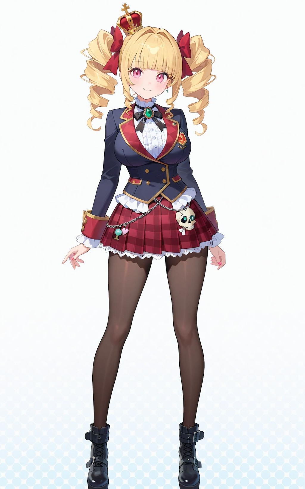 ロックお嬢様コーデ