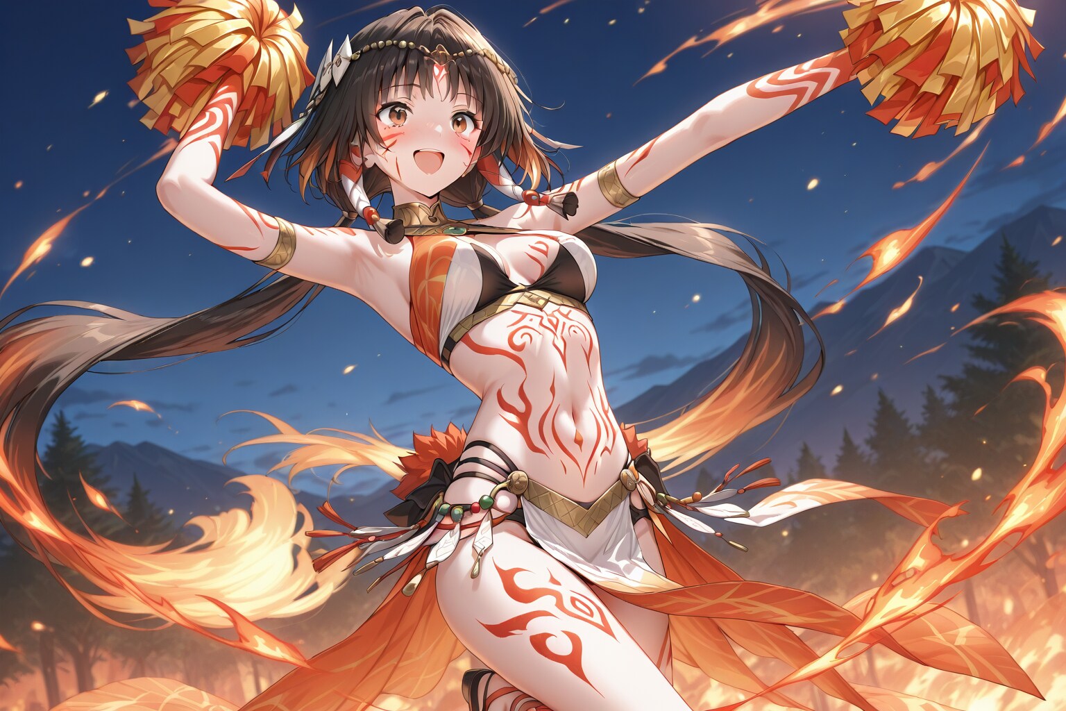 光を纏う舞