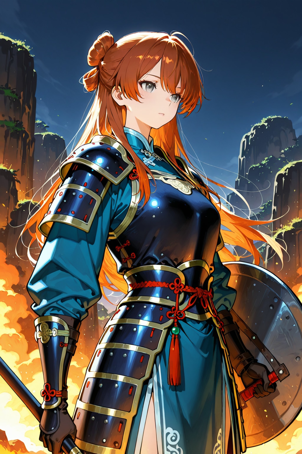 青龍刀 | の人気AIイラスト・グラビア