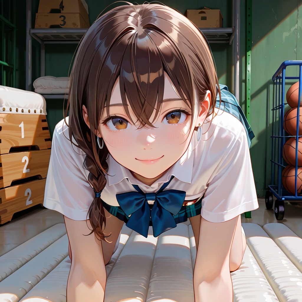 歩美 Summer School Uniform (10)
