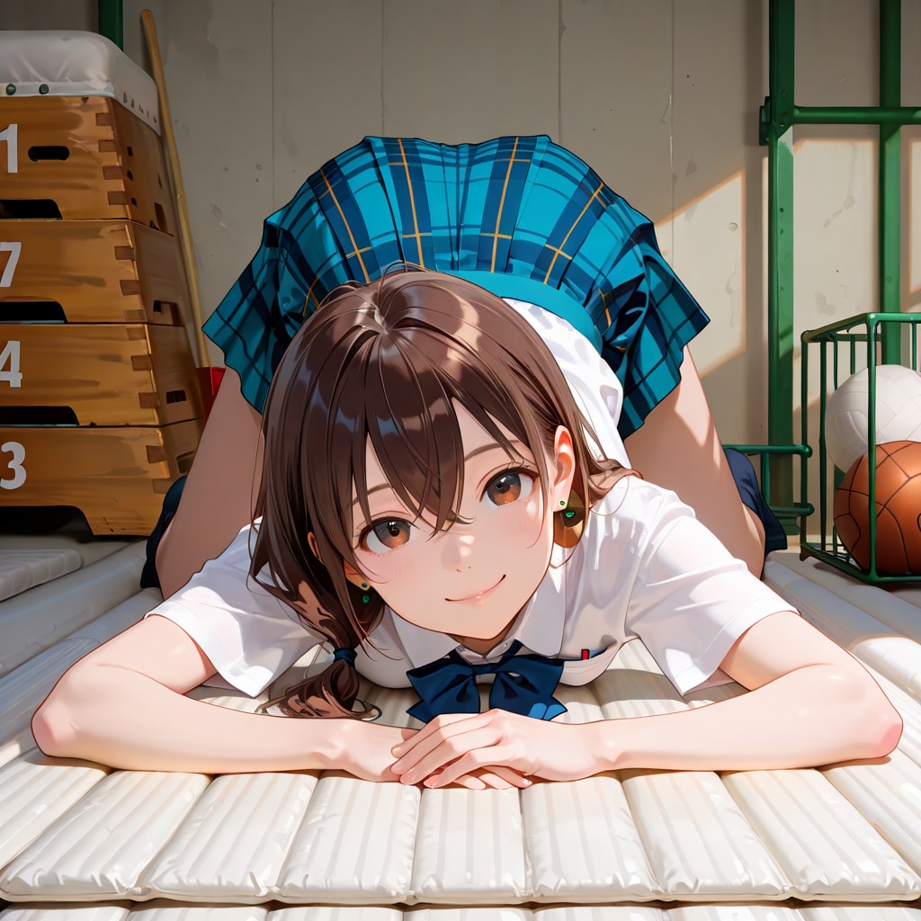 歩美 Summer School Uniform (10)