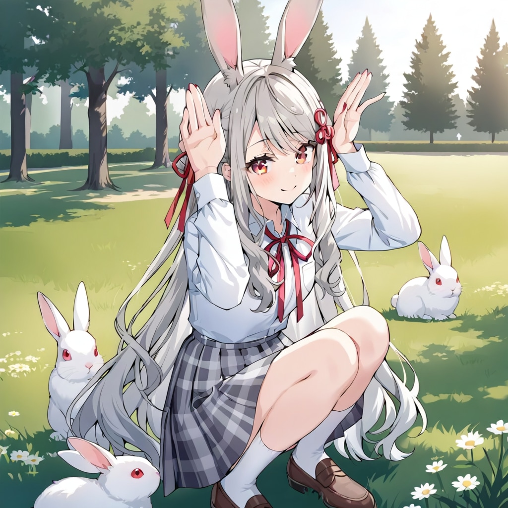ウサ耳少女