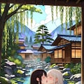 百合風呂 4枚目