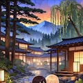 百合風呂 2枚目
