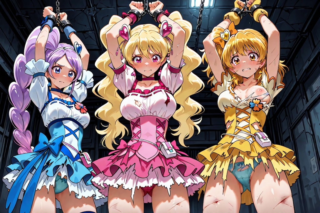 プリキュア捕獲から堕ちるまで