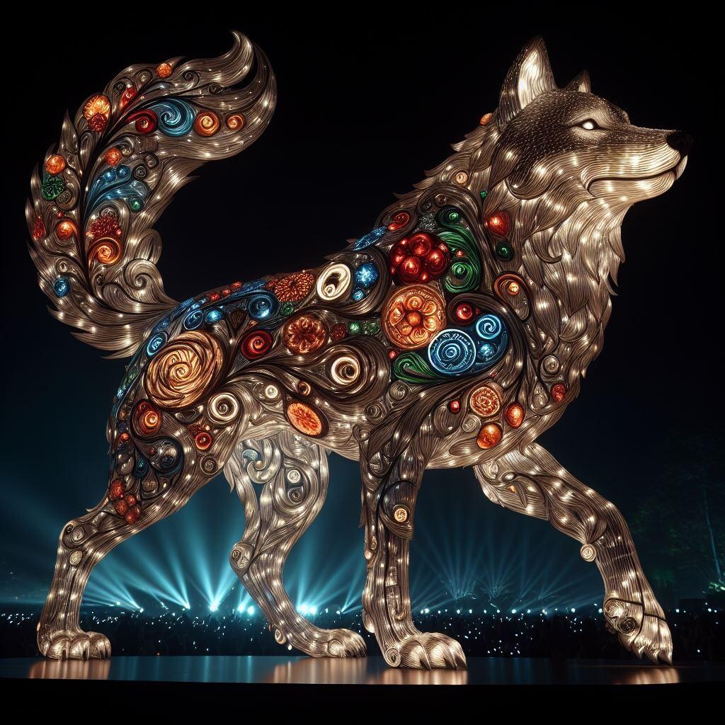 イルミネーション🐺