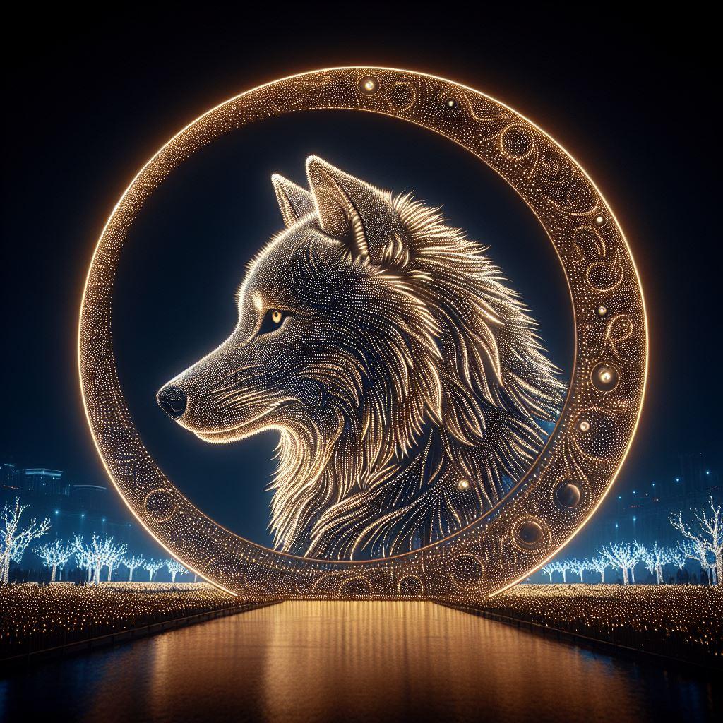 イルミネーション🐺