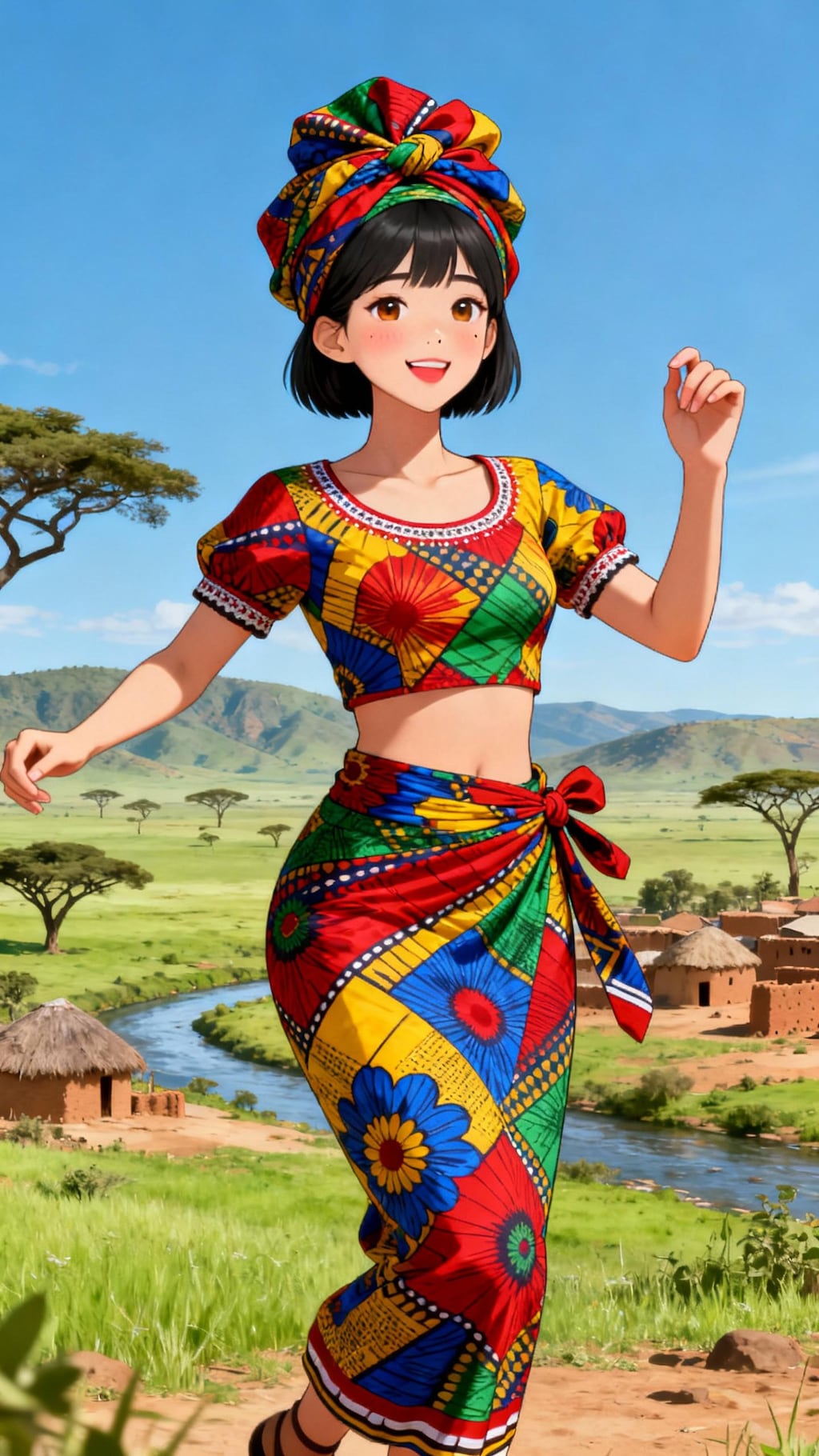 パーニュ/中央アフリカの民族衣装