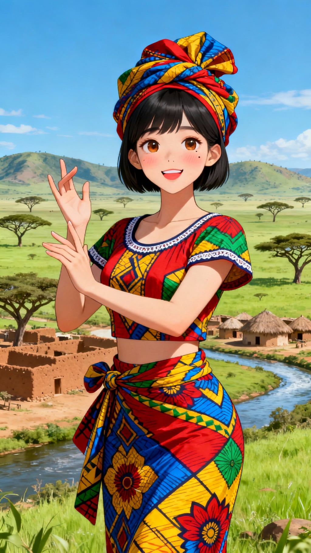 パーニュ/中央アフリカの民族衣装