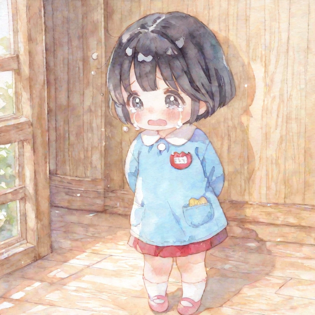 泣かないもん！