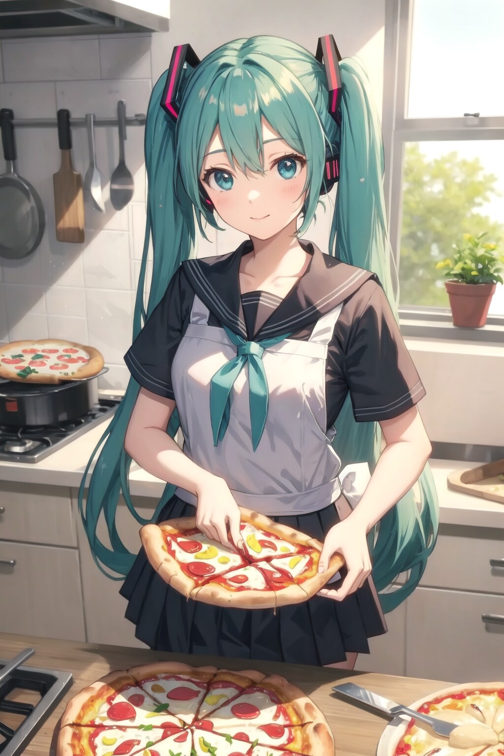 ミクの料理タイム | の人気AIイラスト・グラビア