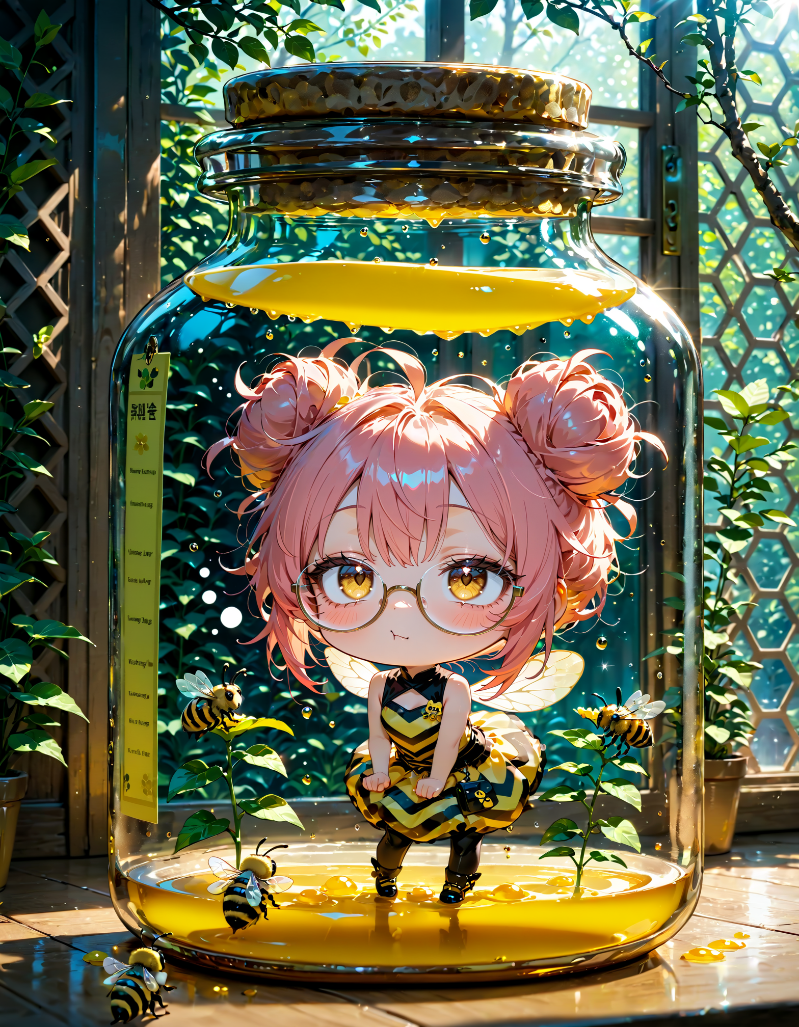 今日は何の日？　みつばちの日 | の人気AIイラスト・グラビア