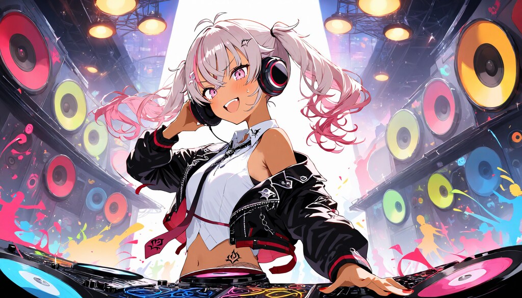 DJ魔使 - 魔使マオ / にじさんじ