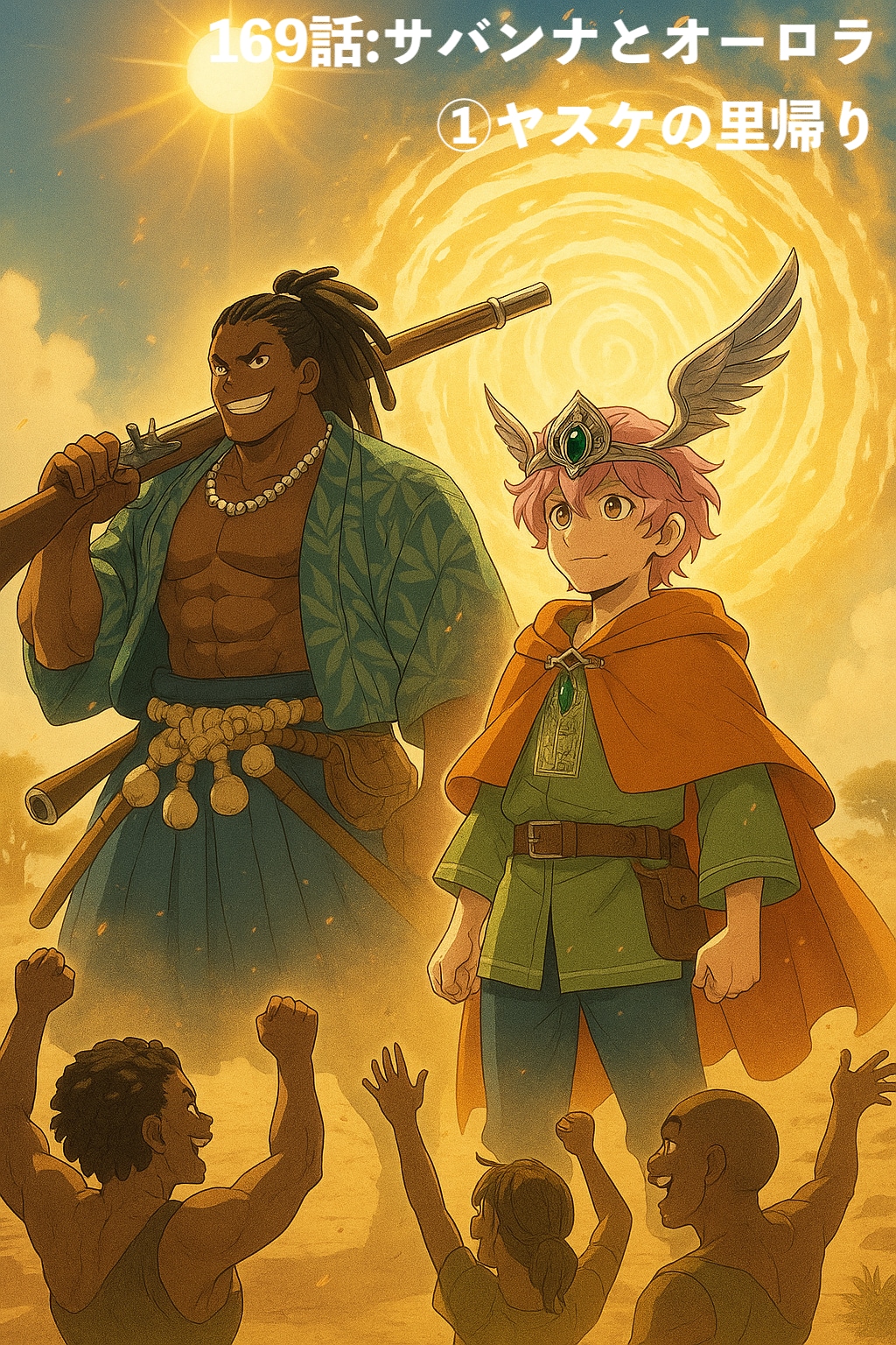 169話：サバンナとオーロラ①ヤスケの里帰り