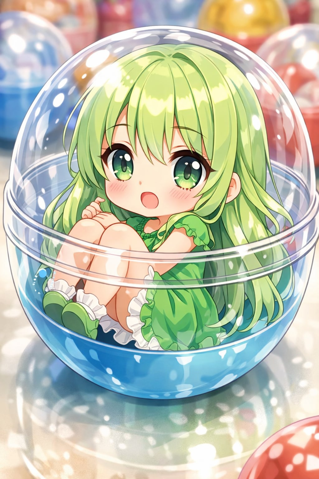 UL新モデルDRIPちゃんをカプセルに入れたよ | の人気AIイラスト・グラビア